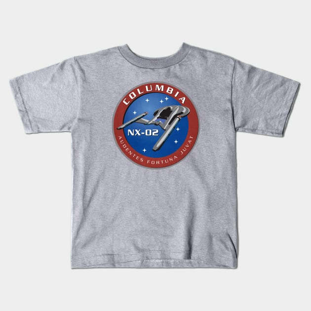 Columbia NX02 Kids T-Shirt by gravelskies